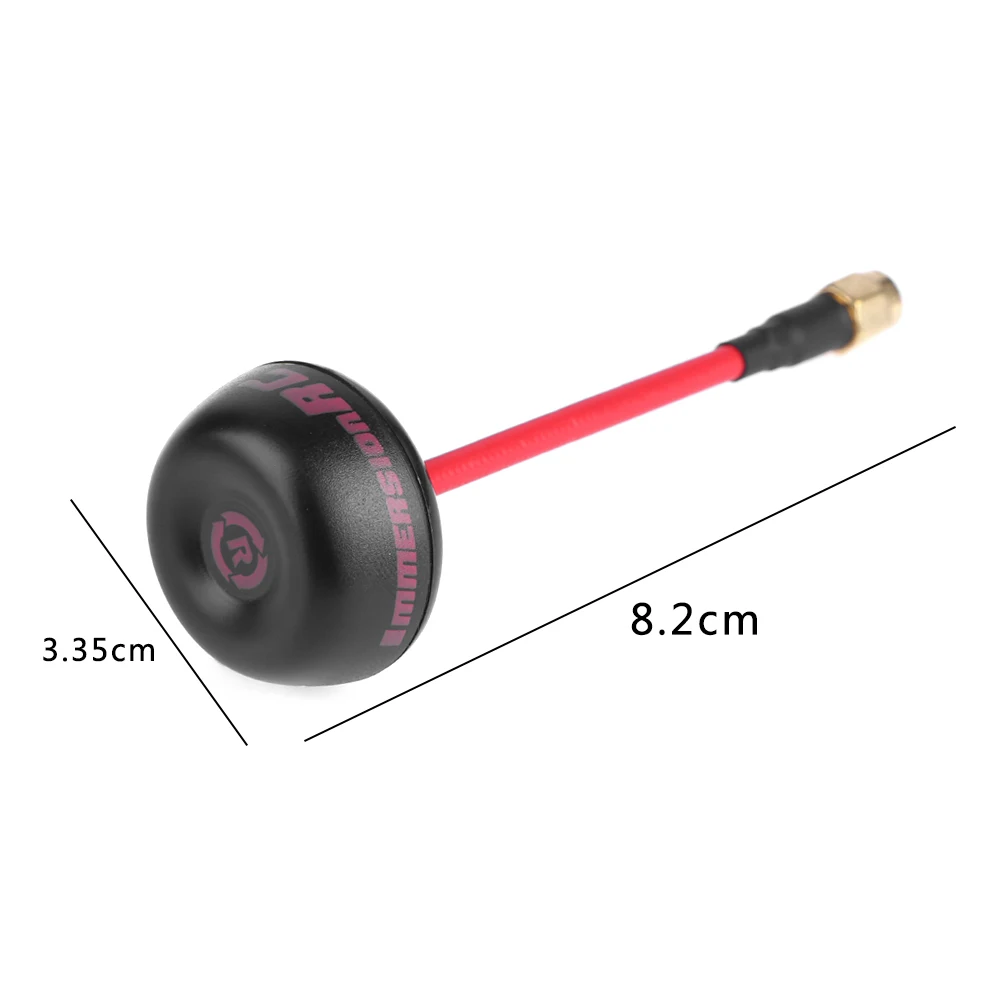 Antenne RHCP 5.8GHz SMA/RP-SMA pour FPV Drone ImmersionRC