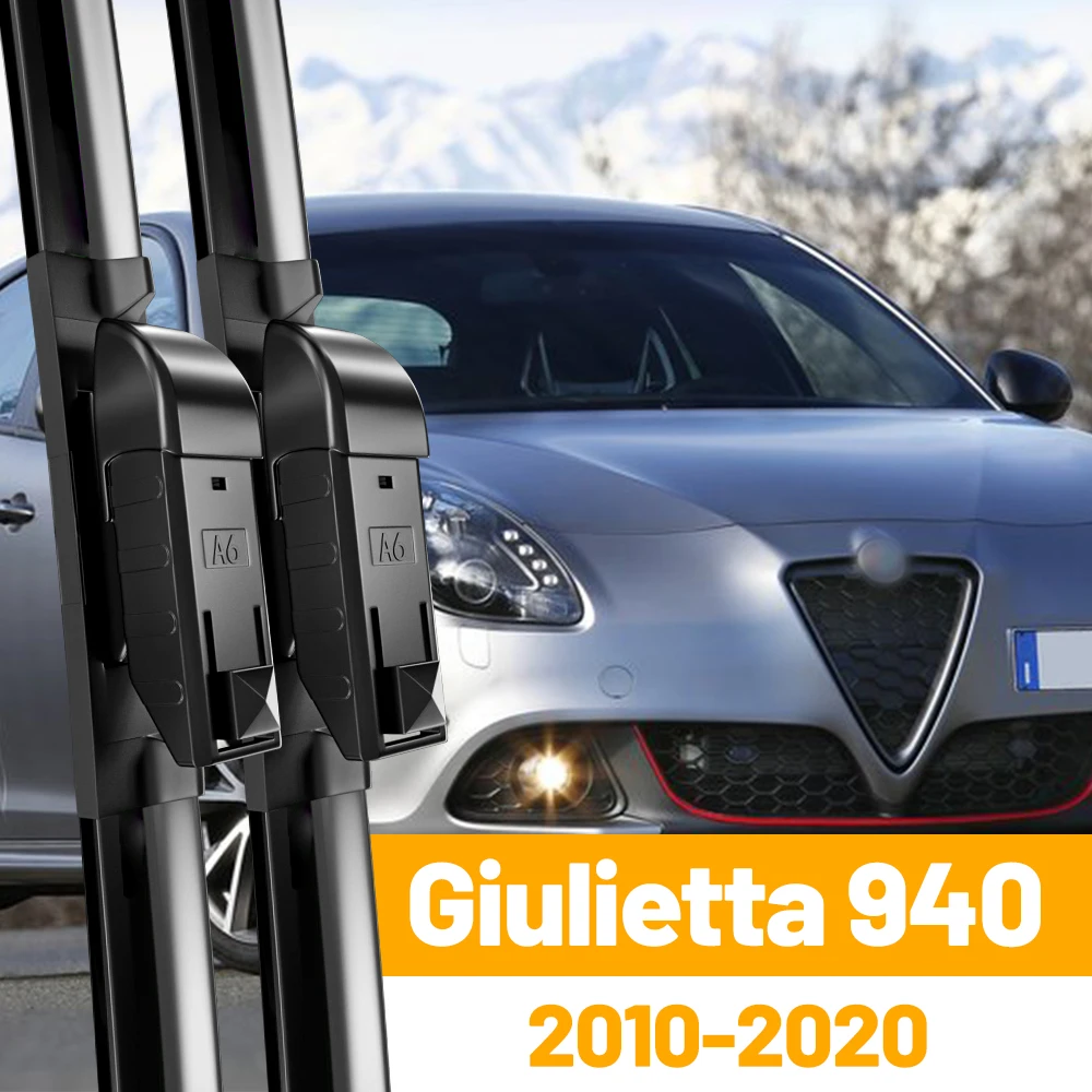 Front Wiper Blades For Alfa Romeo Giulietta Window Windscreen Windshield Deleyr 24"18" Electric