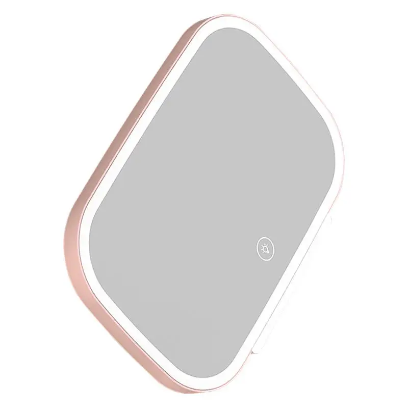 

Автомобильное Зеркало для туалетного столика, солнцезащитное косметическое зеркало с сенсорным управлением, портативное косметическое зеркало с сенсорным датчиком и затемнением