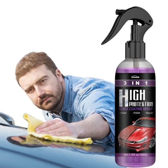 3 In 1 Quick Coating Spray  High Protection Car Shield Coating