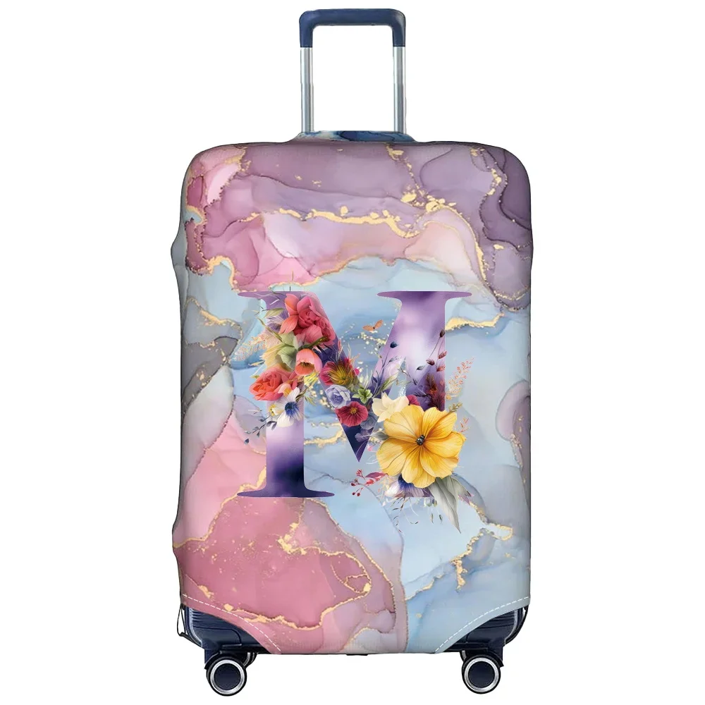 Luggage Covers 18-32inch Protector Travel Luggage Suitcase Protective Cover Stretch Dust Covers Print Butterfly Letter Series 6