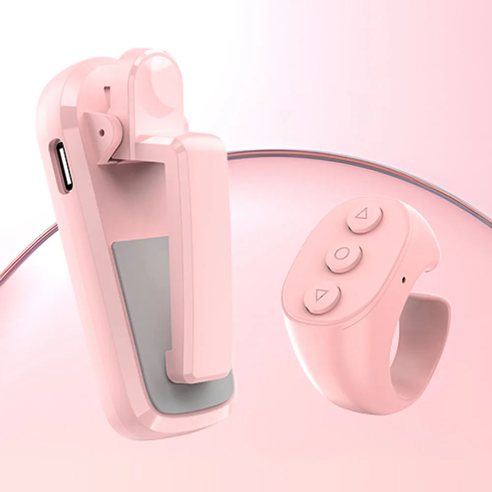 Remote Control Page Turners Lightweight Multifunction Page Turner Clicker Camera Remote Clicker for E-book Clicker Accessory