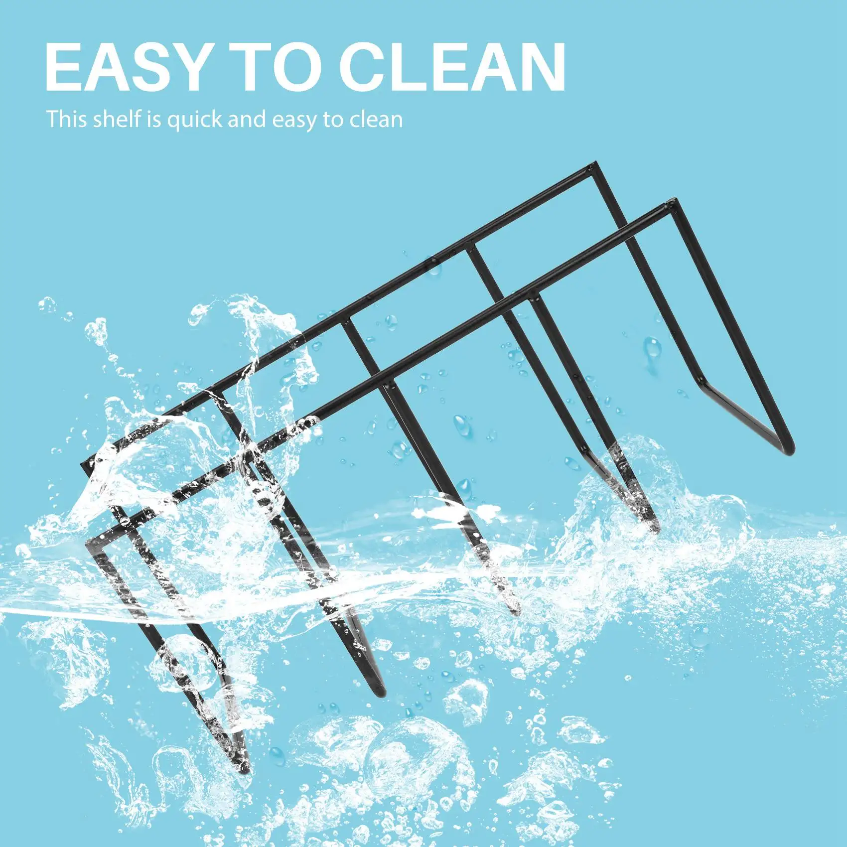 

Металлическая виниловая полка для витринных пластинок