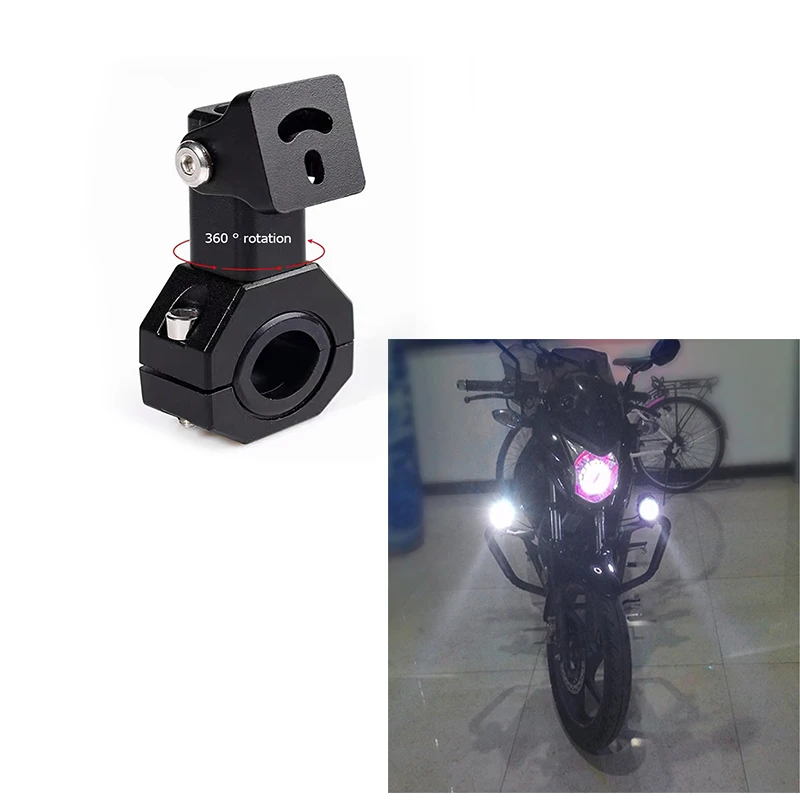 Universal Spotlights LED Headlight Clamps For Motorcycle Spotlights Or ...