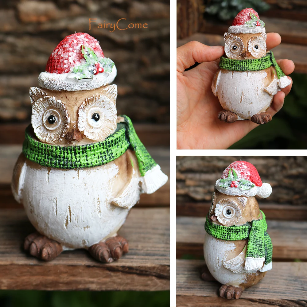 Festive Resin Mailbox Ornament with Puppy