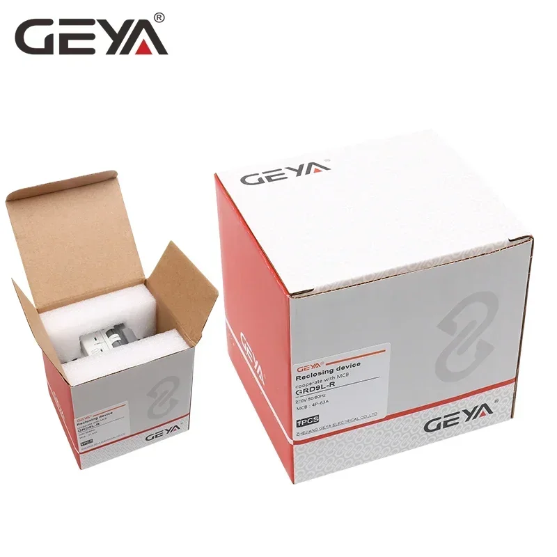 GEYA Din 레일 자동 회로 차단기 리클로저 미니 차단기 GRD9L-R GYM9 2P MCB 6KA CE 인증서가 있는 스마트 MCB