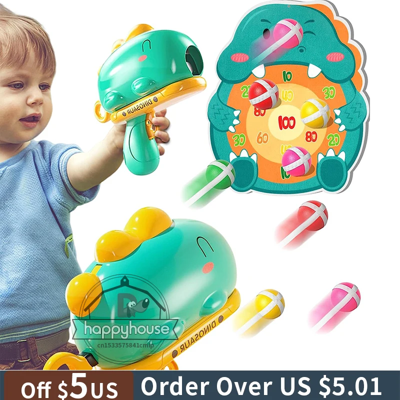 Jouets de tir de dinosaure pour garçons et filles, jeu de cible pour enfants,  jouets de tir en plein air pour enfants de 3 ans, 4 ans, 5 ans, 6 ans, 7 ans,  8 ans - AliExpress