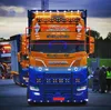 Tamiya LESU Tractor Metal LED Sun Visor Lamp Light for Tamiya 1/14 RC Tractor Truck Scania 56368 770s Upgrade Accessories 5