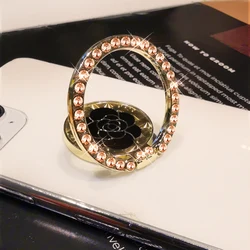 Luxury Bling Diamond 360° Magnetic Phone Holder - Foldable & Portable Bracket (A)