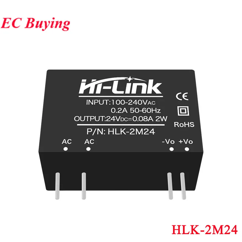 AC-DC Mini Isolation Schalter Netzteil Modul 2W 220v zu 3,3V/5V/9V/12V/15V/24V HLK-2M03 2M05 2M09 2M12 2M15 2M24 AC DC – Detail 7