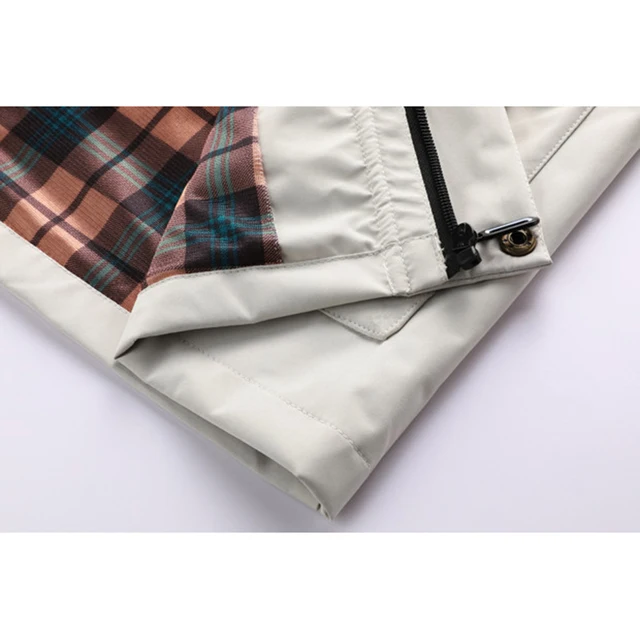 Chaqueta con capucha para hombre, cortavientos informal a la moda, impermeable al aire libre, abrigo de invierno, chaquetas cálidas ultraligeras - Image 5