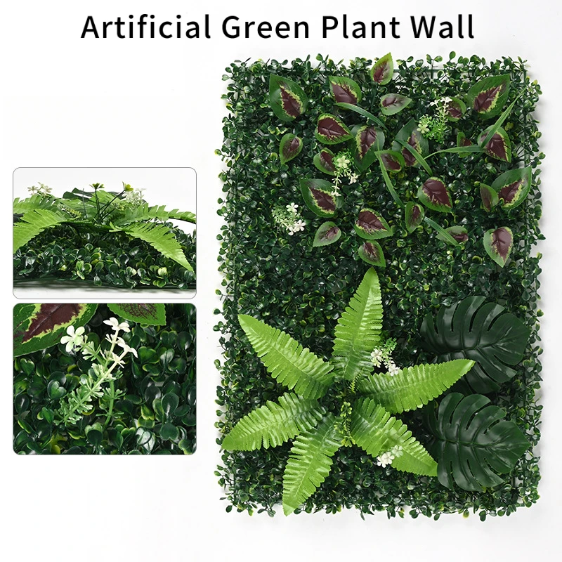 Artificial Green Plant Wall Panel 1
