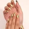 Tinovo Uno Metallic Gold Nail Polish Strengthener Growth Quick Dry Nail Growth Polish Lacquer Manicure Nail Art Base Top Coat 6