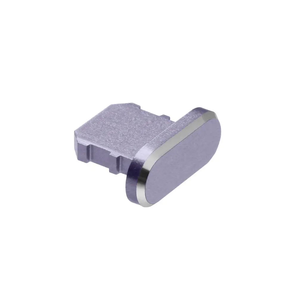 Metal Charger Port Anti-Dust Plug Stopper - Premium Phone Accessory Charging Cap Cover
