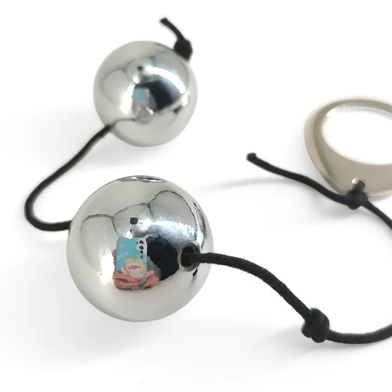 Metal Women Vaginal Balls 2 Eggs Kegel Exercise Anal Beads Ben Wa Ball Expander Vaginal Tighten Exercise Sex Toy for Women