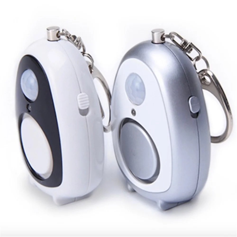 

IR induction Alarm 125dB Anti-wolf Girl Child Women Security Protect Alert Personal Safety Scream Loud Emergency Alarm Keychain