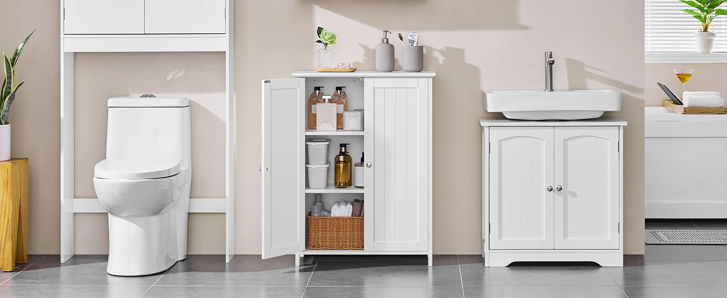 3-tier bathroom storage organizer detail