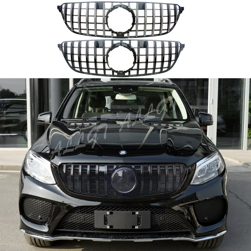 Front-Grill-Bumper-GT-Grille-For-Mercedes-Benz-W166-GLE-Class-SUVGLE400 ...