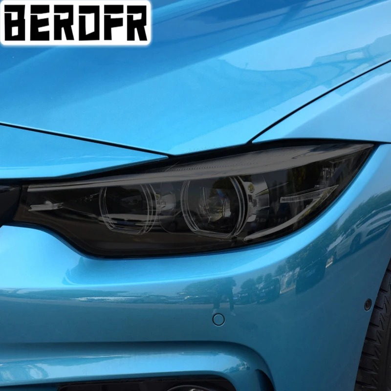 

2 шт., защитная пленка для автомобильных фар BMW 4 серии F32 F33 F36