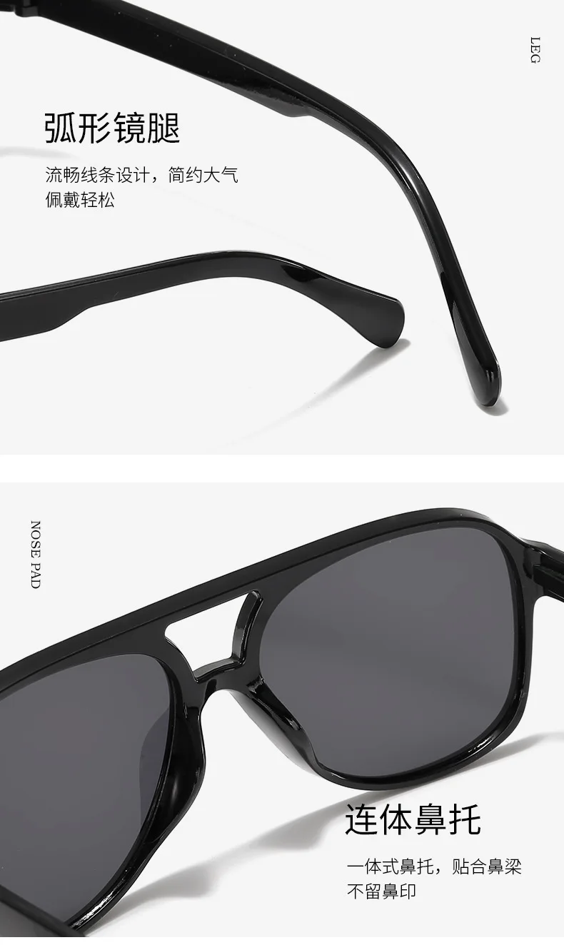 Neue PC-Rahmen Runde Sonnenbrille für Damen und Herren, Vintage Marken Quadratische Sonnenbrille für Männer, Damen-Brillen, Runde Sonnenbrille – Detail 7