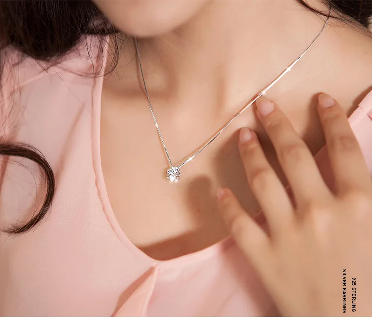 Necklaces Pendants 925 Sterling Silver for Jewelry
