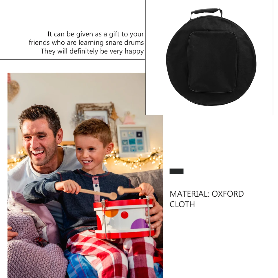 Sac Tambour Caisse Claire - Housse Rangement Oxford Épais Avec Poche - Portable Main/Épaule