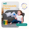Plush Childrens Sofa with Accent Pillows, Sofa for Kids Room, Kids Sofa, Toddler Sofa with Three Fluffy Pillows 4