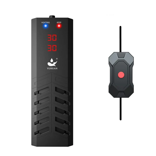 New 300W-1500W Aquarium Fish Tank Heater Diving Smart LED Temperature  Display Adjustable Water Heating Rod Temperature Control - AliExpress