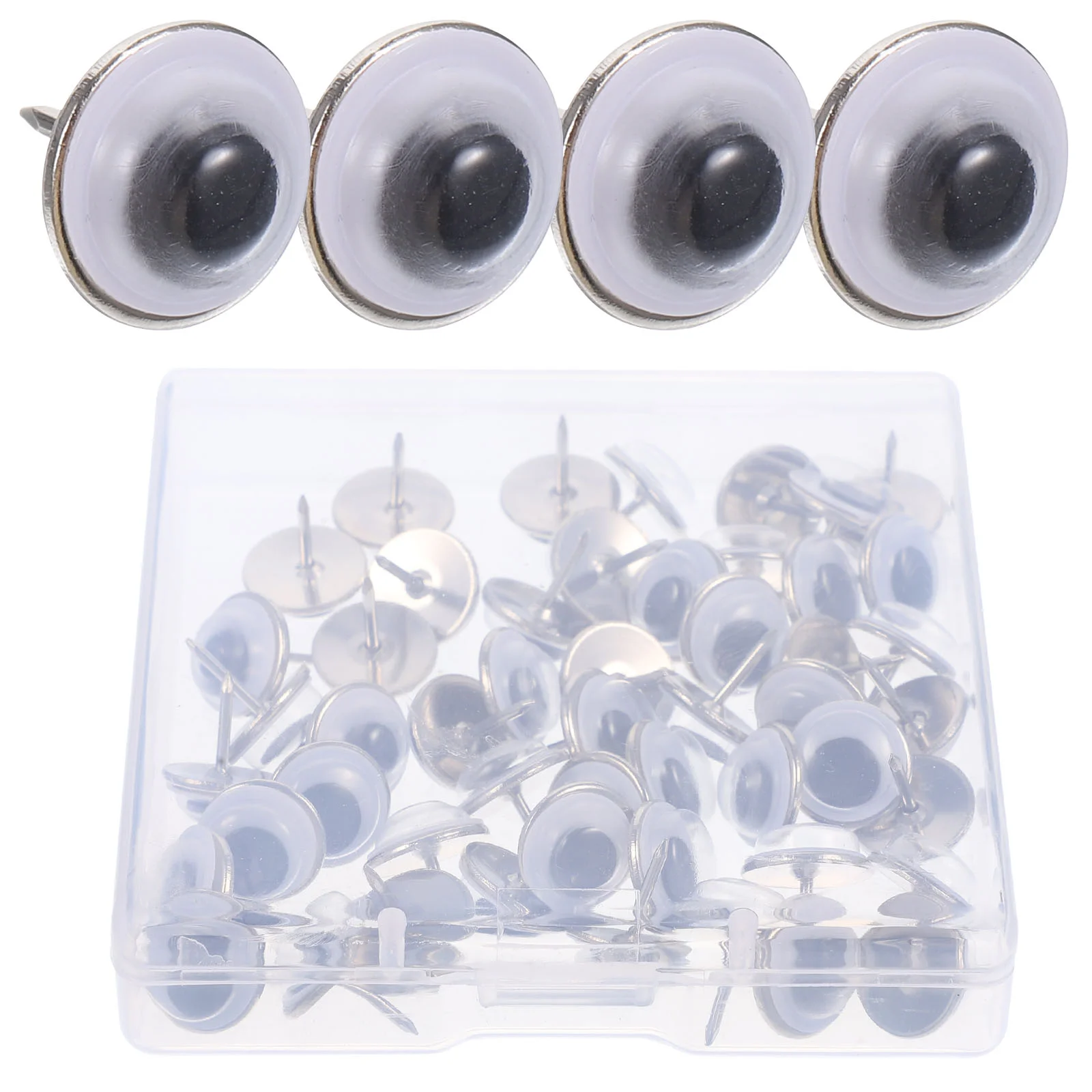 

50 Pcs Office Decore Push Pin Poster Accessory Desk Chaiers Thumbtacks Pins Plastic