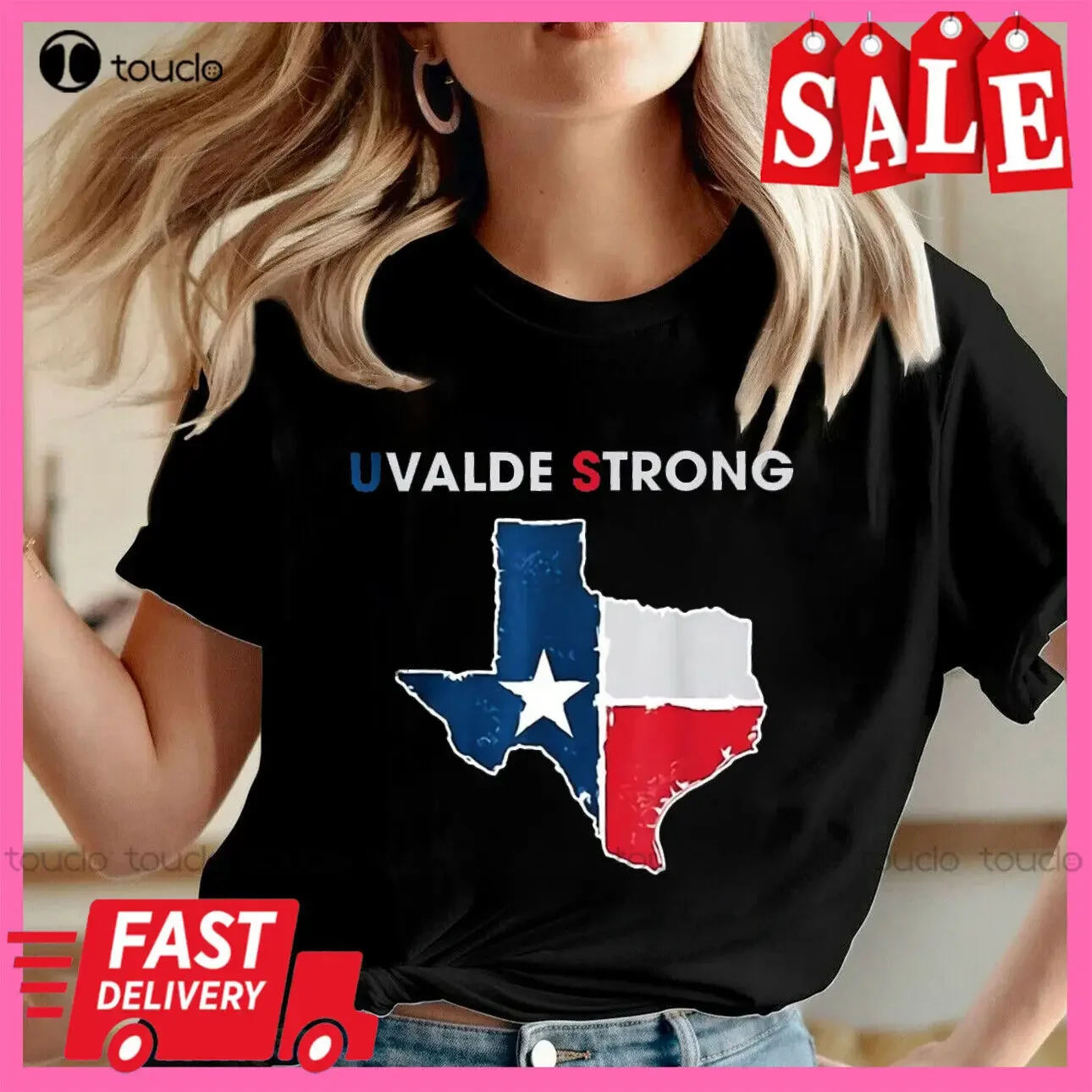 

Футболка Uvalde Texas Strong, молите за рубашку Uvalde, Защитите наших детей, унисекс. Белая хлопковая футболка, модная футболка, летняя футболка