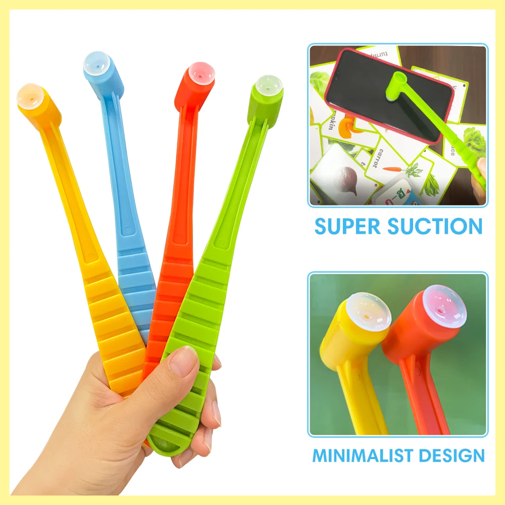 Sucker Hammer Kids Toy Quickly Match The Picture Cards Board Game Knock Suction Table Party Game for 2-4 Player Stress Toys 4