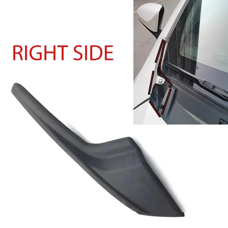 Front Bumper Windshield Water Collection Cap Wiper Spoiler Cover For Toyota Vios FS Yaris L 2014- 53866-0D110 53867-0D110
