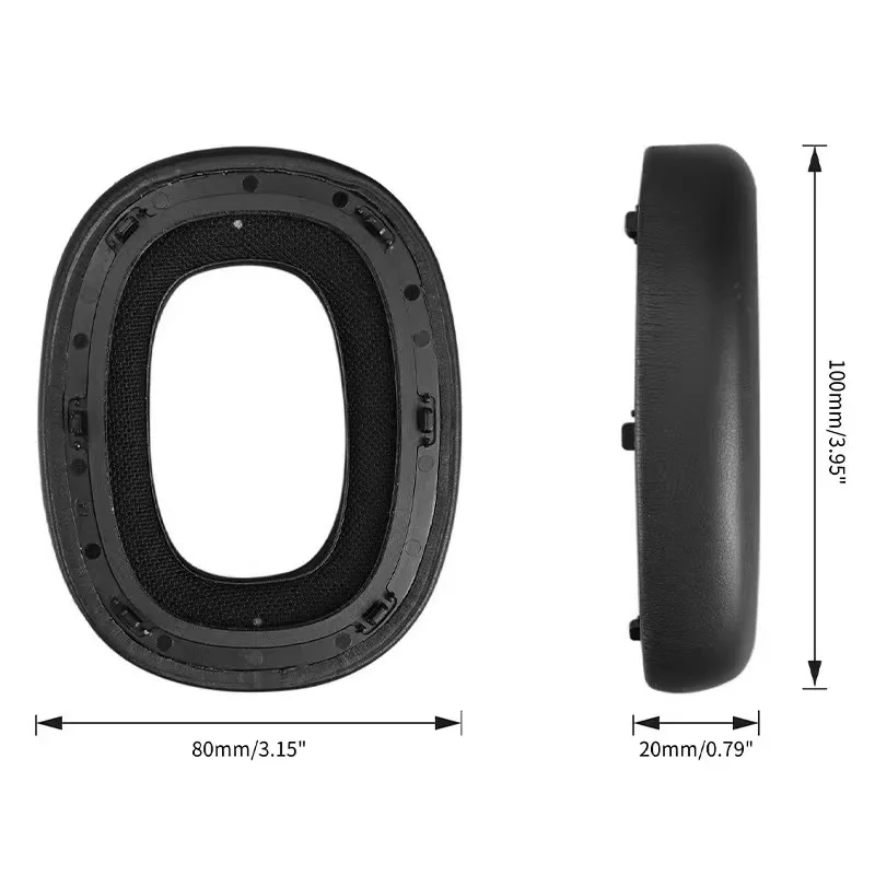 Cuscinetti Di Ricambio Per Cuffie Bowers & Wilkins PX8/PX7S2 White - Foto 4