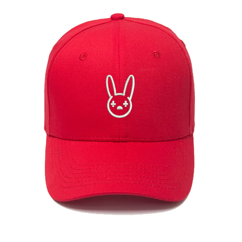 

Rapper Reggaeton Artist Dad Hat men Embroidery Hat Bad Bunny Cotton Hats Bad Snapback Unisex Baseball Caps Concert Hat Hip Hop