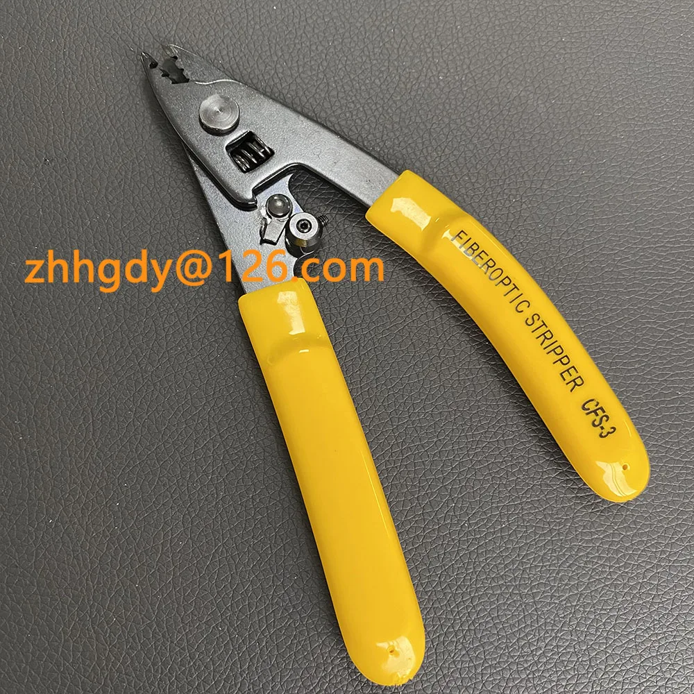 CFS-3 Fiber Optic Tool Stripper optical cable cold splicing and hot melting tools three-necked pliers CFS 3 Holes wire stripping