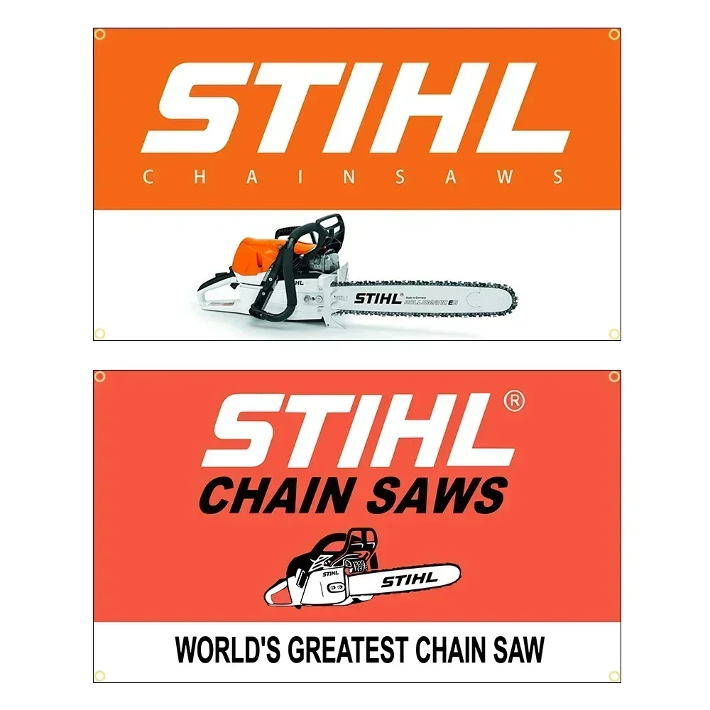 

W 90x-ft Flag Decor,flag Decoration Banner Flag Banner50cm STIHL Chainsaws Tools Flag Polyester Printed Decoration Banner Tapes