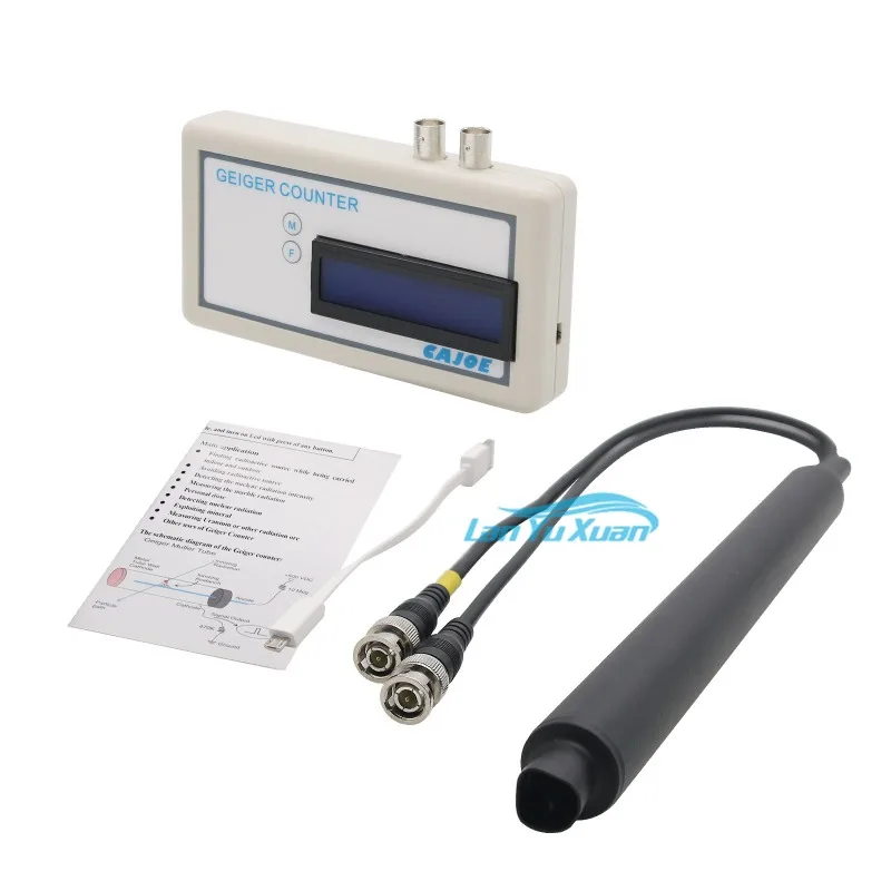 

GMJ3 Nuclear Radiation Detector Meter Handheld Geiger Counter with External Geiger Tube