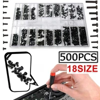500Pcs Laptop Notebook Computer Repair Screws Kit for Lenovo Samsung HP IBM Hard Disk SATA Computer Laptop Notebook Screws 1