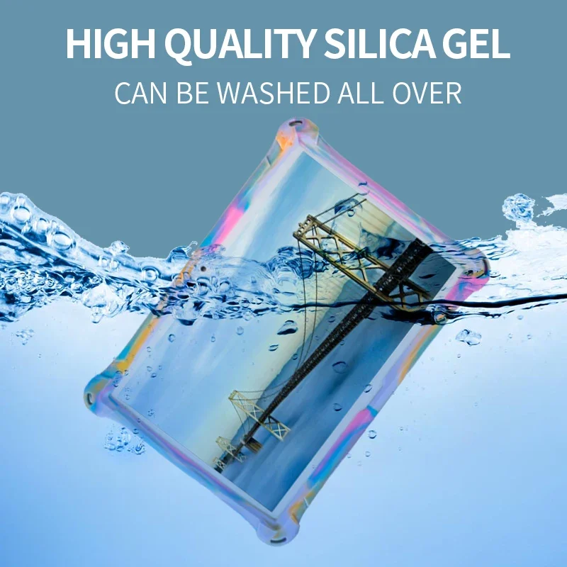 Universal 10.1-Inch Soft Silicone Shockproof Tablet Case