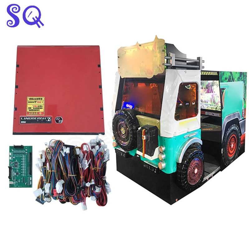 아케이드 조이스틱 정글 어드벤처 시뮬레이터 키트, 어린이 시뮬레이터 키트, 어린이 게임, DIY 키트