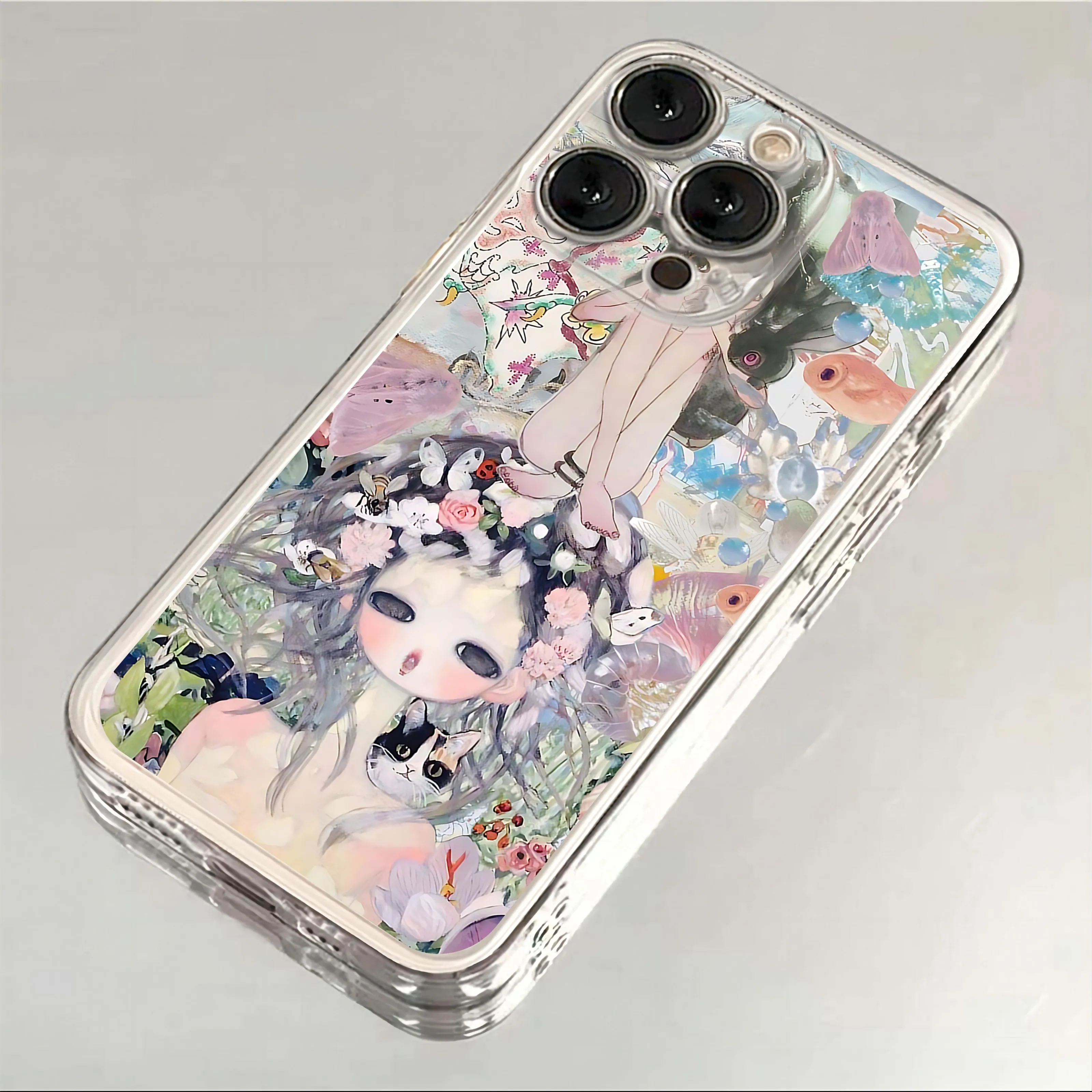 Aya Takano Luxury Transparent Phone Case Cover