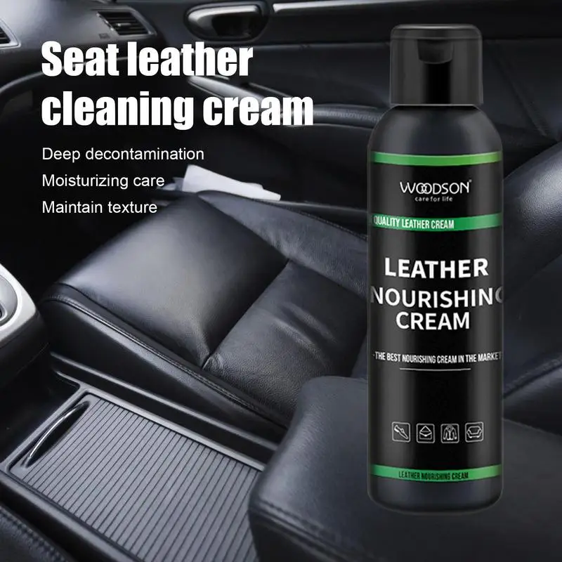 

Car Leather Restorer Quick Coat For Car Interior Refurbish Super Shine Gloss Interior Conditioner For Auto Car Leather Renovator