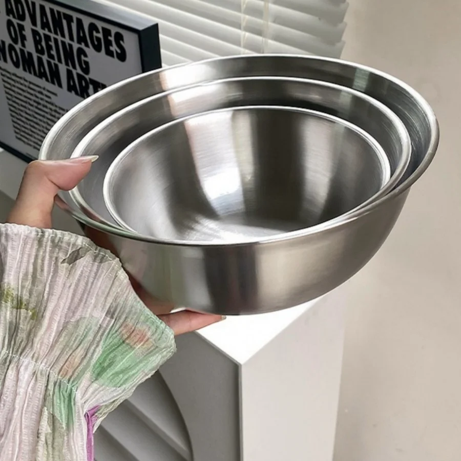 Stainless Steel Large Capacity Mixing Bowl 4