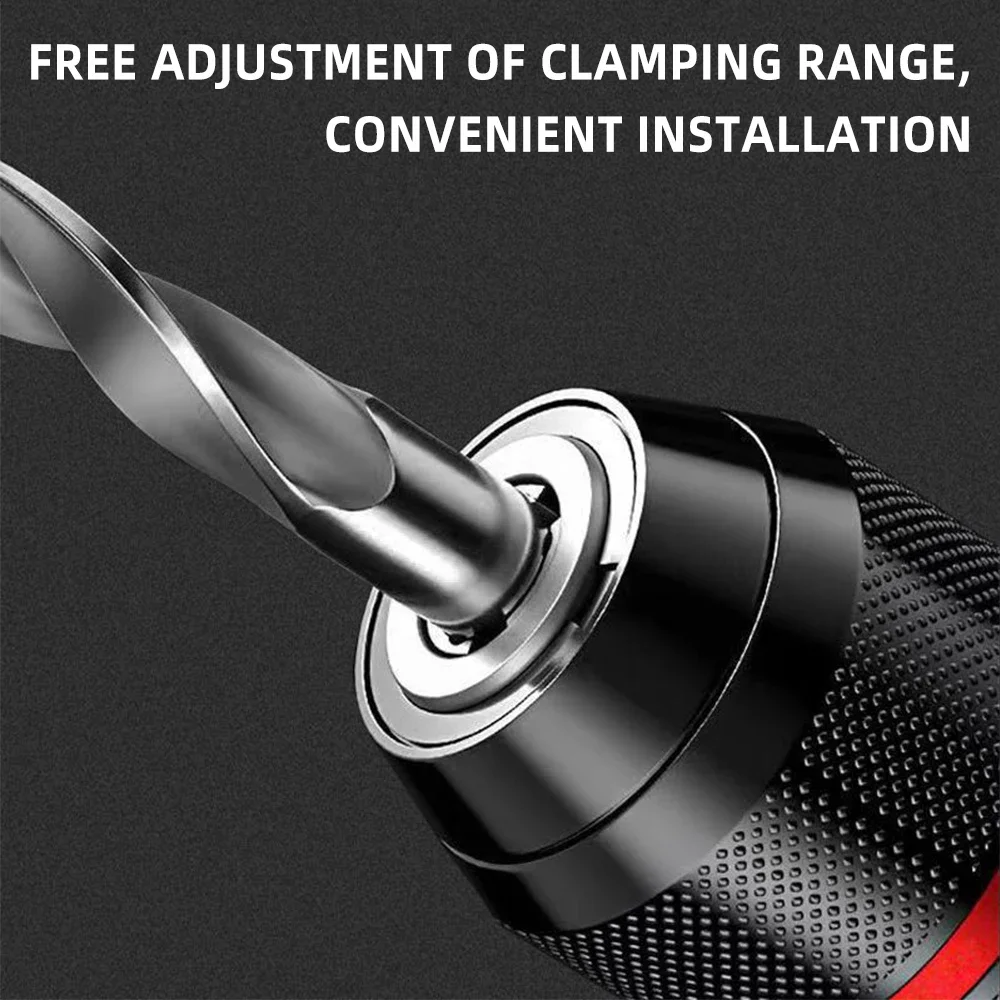 Adjustable on sale drill chuck