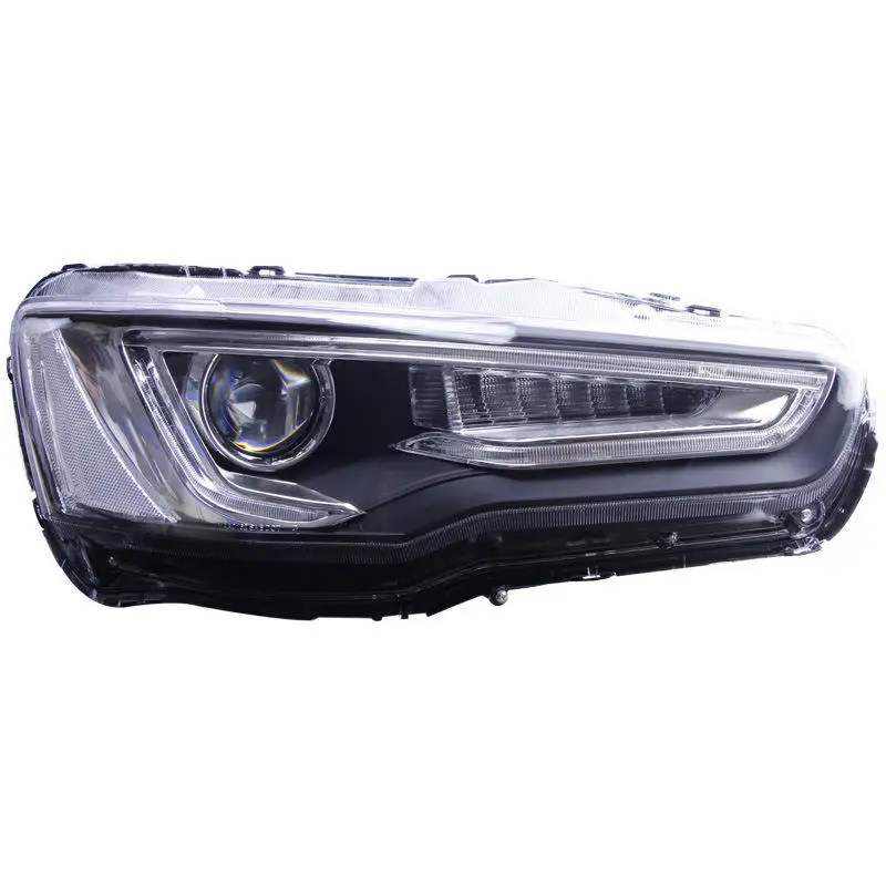 

for Wholesales car accessories head lamp LED 2008-2017 EVO X EX headlights For Mitsubishi Lancer HID xenon headlamps