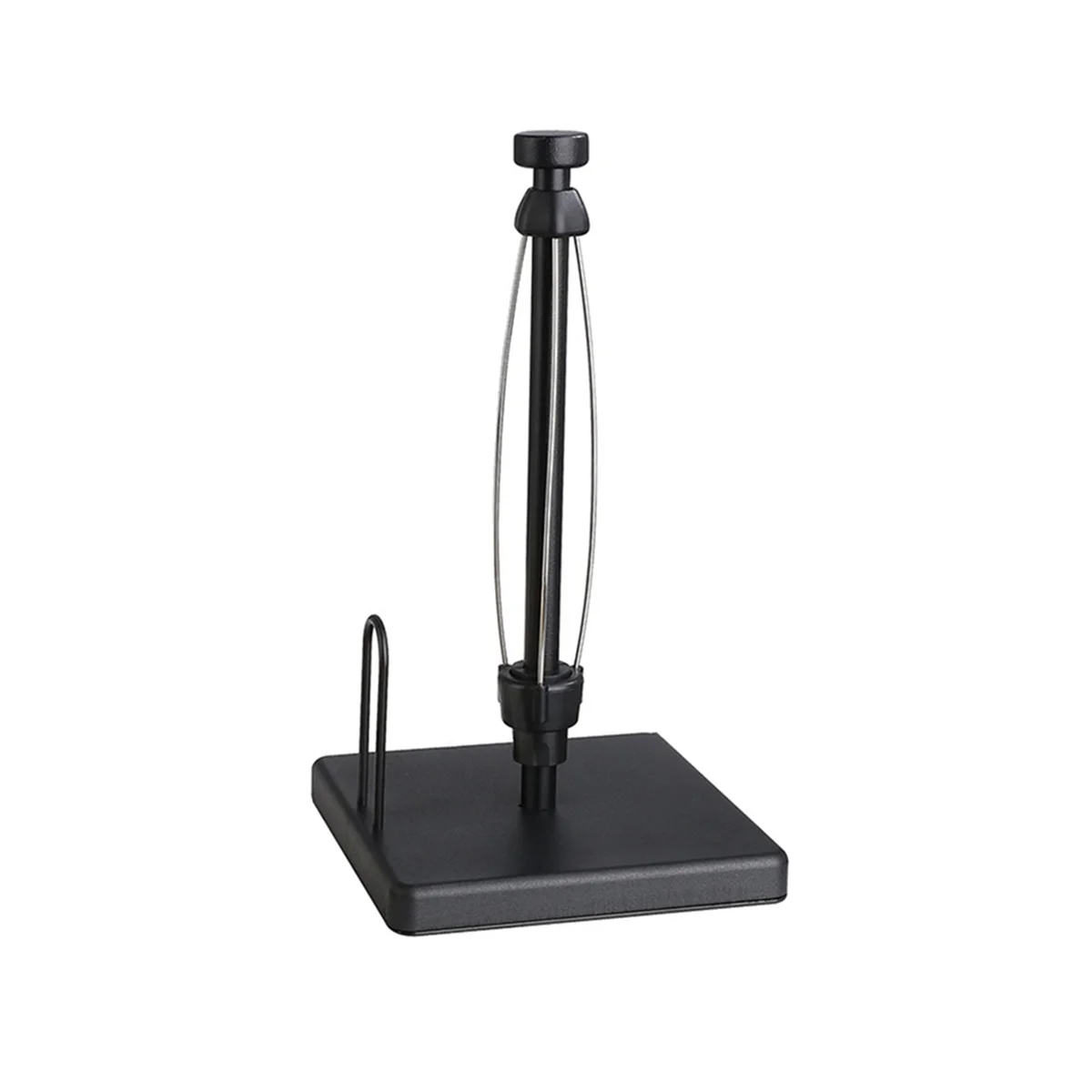 

Держатель для бумажных полотенец, столешница с амортизацией, подходит для кухни, ванной, вертикальный держатель для бумажных полотенец с основанием (квадратный)