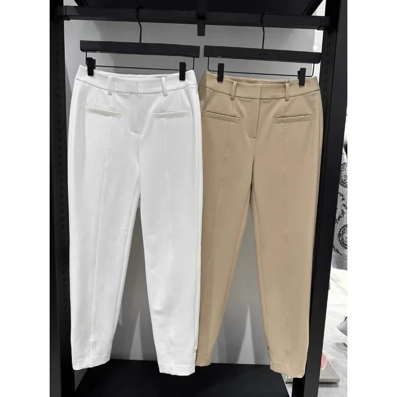

Korea Original Golf Clothing Ladies Pants Outdoor Sports Quick-drying Breathable Elastic Leisure Business Pants Summer
