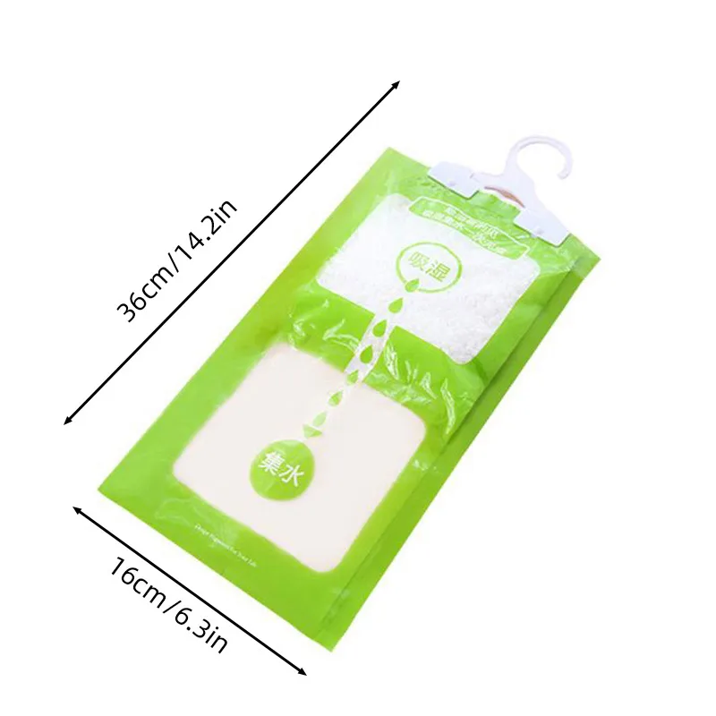 Wardrobe Dehumidifying Bag Cabinet Moisture Absorber Hanging Antihumidity Bags Dry Bag Eco Friendly Closet Dehumidizer