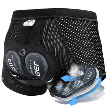 Men’s Cycling Underwear – 5D Gel Cushioned MTB & Road Bike Shorts 1