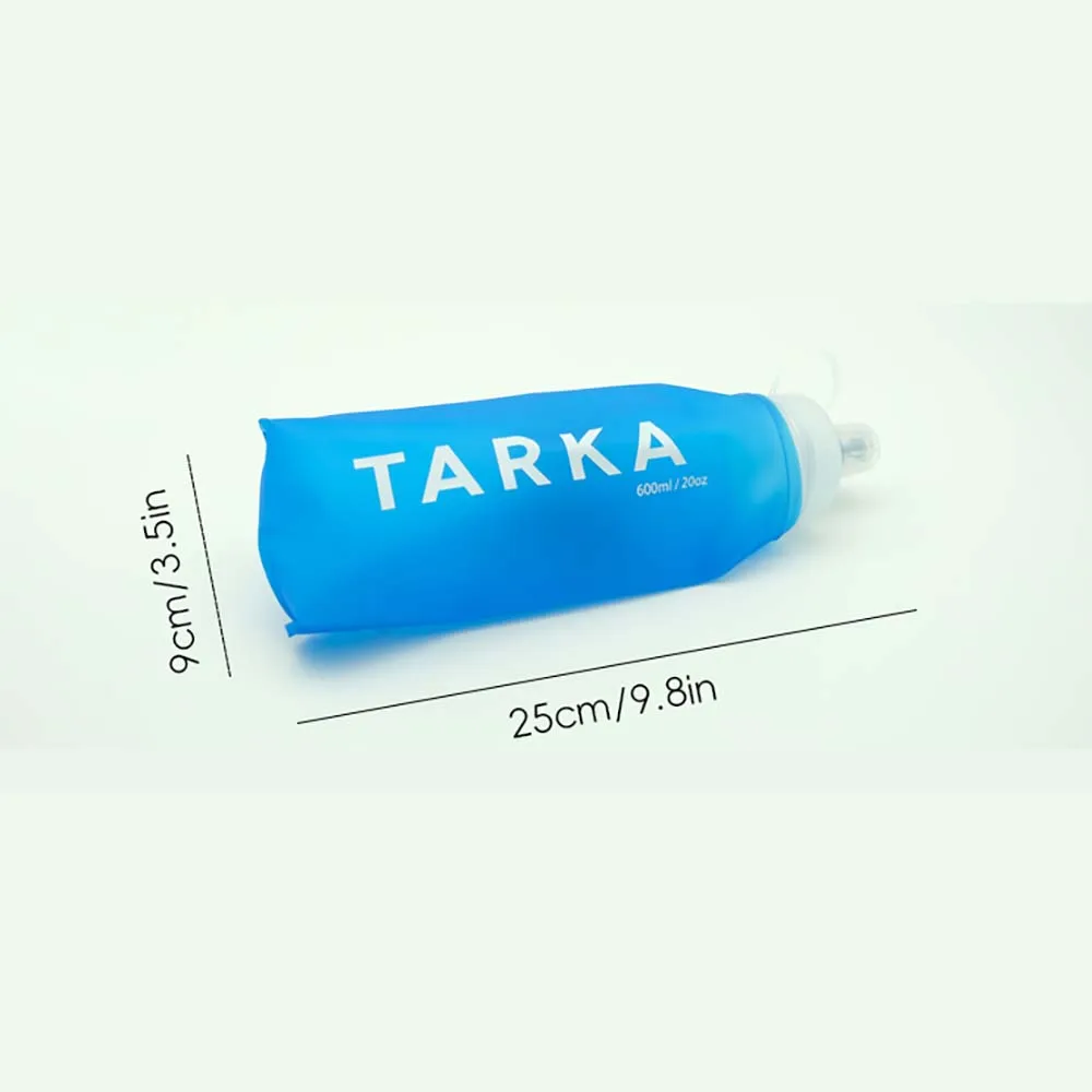 Sports water bottle TARKA camping water bottle collapsible silico gel water kettle running camping supplies hiking travel convenient